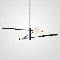 Подвесной светильник RUNNA 120*120*45 см, 6*G9, LED*40W, ImperiumLoft RUNNA01, Чёрный