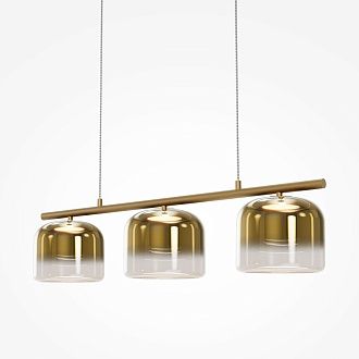 Подвесной светильник Maytoni MOD286PL-L12G3K 80*18*60-220 см, *LED*14W, 3000K, Maytoni Spirito MOD286PL-L12G3K, Золото