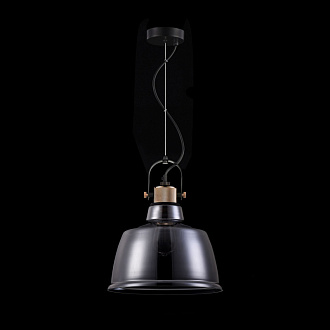 Подвесной светильник Maytoni Irving T163PL-01C черный, диаметр 30 см
