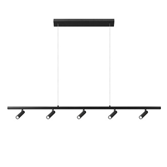 Подвесной светильник 110*1*160 см, 5*LED*3W 3200K LOFT IT Sign 10260/5 Black черный