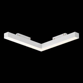 Трековый светильник 3,35*30*5 см, LED 24W, 3000К, Белый Maytoni Basis TR078-2-24W3K-W