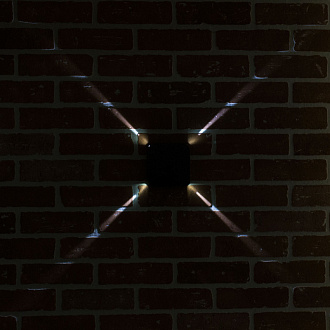  Уличный Настенный   Светильник Citilux CLU0006X, черный, LED 4W