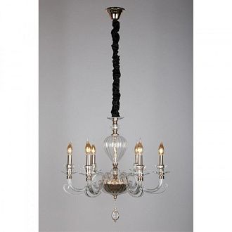 Подвесная люстра 60*80-145 см, 6*E14, 40W, Aployt Daniele APL.701.03.06, золотой