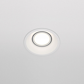 Светильник 9/8.5 см, GU10, IP20 Maytoni Dot DL028-2-01W белый, вр 8,5 см