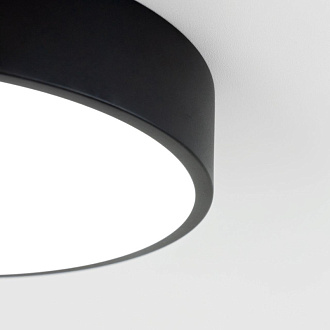 Светильник 30 см, 24W, 3000-5500K, Citilux Купер CL72424V1 RGB, черный