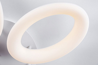 Накладной светильник 74*12 см, LED, 100W, 3000K-6000K Escada Ellipse 10204/5LED, белый