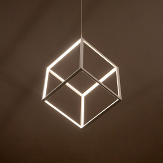 Подвесной LED светильник Citilux Куб CL719300 Белый, 40W*4000K