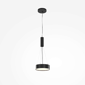 Потолочный светильник 22*6 см, LED 24W 3000K Maytoni Technical Zon C032CL-24W3K-RD-B черный