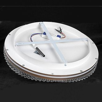 Потолочный светильник *50*11-11 см, 1*LED*30W, 4000K, Lussole Hardin LSP-7429, коричневый