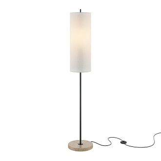 Напольный светильник (торшер) 22*143 см, 1*E27*60W, K, Maytoni Glamping MOD437FL-01B, Черный