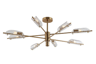 Светильник 98 см, Freya FR5420CL-08BS, латунь