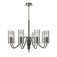 Подвесная люстра *70,5*103,5 см, 8*E14, 320W, ST-Luce Santori SL2005.103.08, никель
