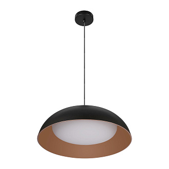 Подвесной светильник 50 см, 1*LED*30W 4000K черный, бронза LOFT IT Cappello 10229P Black