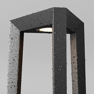 Ландшафтный светильник 15,9*18,3*81,6 см, LED 12W 3000K Maytoni Outdoor Luft O466FL-L12B3K1 черный