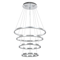 Подвесной cветильник 60*60*110 см, LED 148W, 3000 / 6000K, Хром LED4U 55000-4 CR