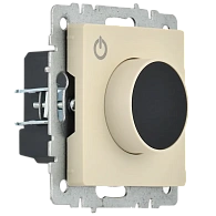 BRITE Термостат электронный с индикацией ТС10-1-БрКр бежевый IEK