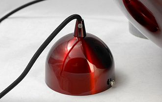 Подвесной светильник Lussole Loft GRLSP-9654, диаметр 50 см, красный