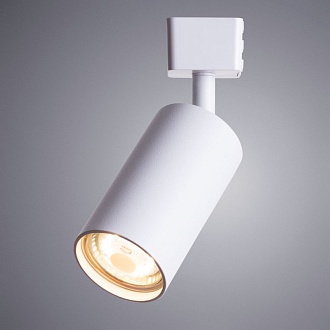 Трековый светильник Arte Lamp Ridge A1518PL-1WH, белый, 17x5.6x5.6см, GU10, max 35Вт