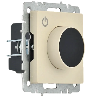 BRITE Термостат электронный с индикацией ТС10-1-БрКр бежевый IEK