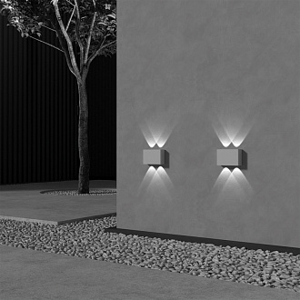Светильник настенный 4*12*8 см, LED, 4W, 3000К, Maytoni Show O433WL-L4W3K белый