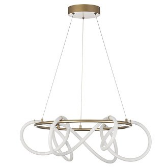 Люстра 60 см, 41W, 4000K, 4140Lm, 18 м2 Citilux CL210132 EVA золото