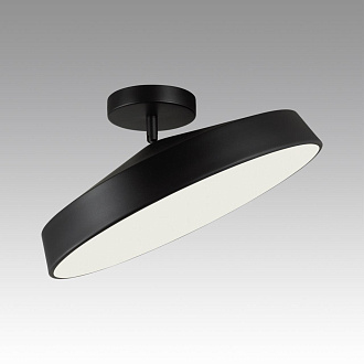 Потолочный светильник *40*16 см, LED 1*48W, 4000 К, Sonex Mira Black 7656/48L, белый/черный
