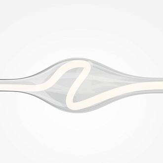 Подвесной светильник 96*13,5*316,5 см, LED, 3000К, Maytoni LOOP MOD290PL-L23BS3K латунный