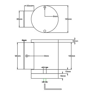 Настенный фонарь Elstead Lighting, Арт. MAGNUS-1