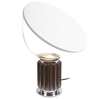 Настольная лампа 37*49 см, 1*E27*40W LOFT IT Taccia 10294/S Brown бронза, хром