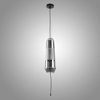 Подвесной светильник FRAGA Grey 22*52*52 см, 1*E14*40W, ImperiumLoft FRAGA01, Чёрный