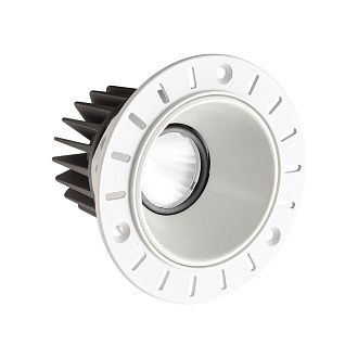 Светильник встраиваемый 6,8*7,1 см, вр 7,5 см, LED*12W, 4000K, Crystal Lux CLT 083 CLT 083C1 WH 4000K, Белый