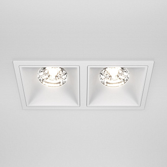 Светильник 17 см, 30W, 4000K, Technical DL043-02-15W4K-D-SQ-W, белый, 36°, Dim, Triac, вр 7,5*15,5 см