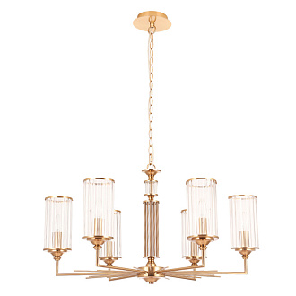 Светильник 77 см, Crystal Lux GLORIA SP6 BRASS, латунь