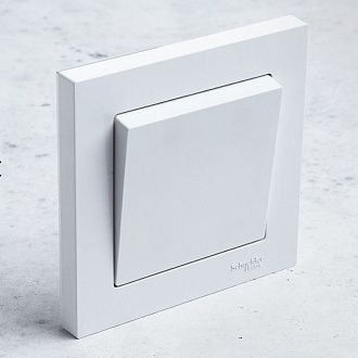 Радиовыключатель клавишный HiTE PRO BASE-1 (Бежевый, без рамки) HPSW-BASE1-BG