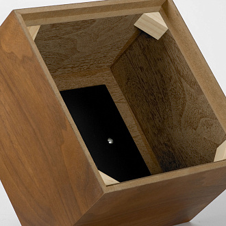 Торшер 25*180 см, 3*E27 Lussole Prairie LSP-0654 коричневый