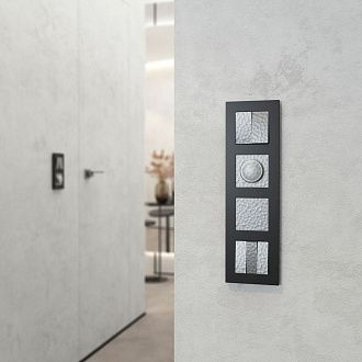 W1242006 Диммер, hammer серебряный Werkel, 4690389162725