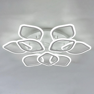 Люстра потолочная Citilux Ромби Смарт CL236A190E, 105W LED, 3000-5500K, диаметр 91 см, белый