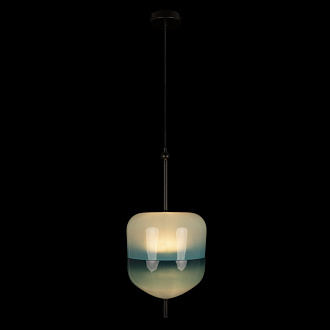 Подвесной светильник 25 см, 1*LED*16W 3000K черный Loft It Venice 10223/D Blue