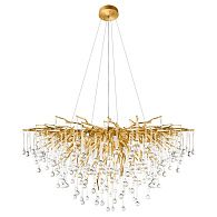 Люстра *100*50 см, 20*G9*5W, Loft It Drops 10377/1000, Золото
