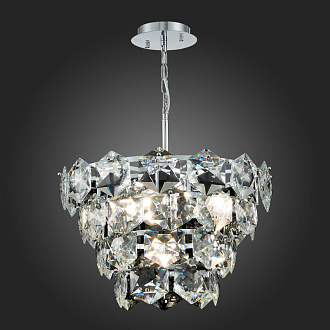 Люстра подвесная 46 см, 240W, ST LUCE VITERBO SL1631.103.06 Хром