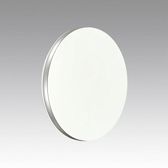 Cветильник 34*6 см, LED 30W, 4000 К, IP43, белый/серебристый, пластик Sonex Ringo, 7625/CL