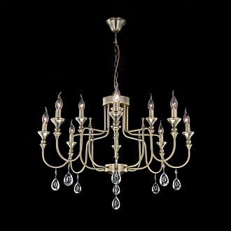 Люстра Citilux CL437223 Рига, диаметр 40 см,  бронза