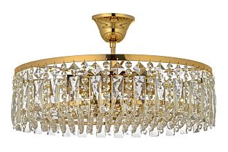 Люстра потолочная *40*23 см, 6*E27*60W, Arti Lampadari Erve Erve E 1.3.40.100 G, золото