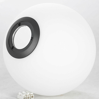 Подвесной светильник диаметр 20 см Lussole Cleburne LSP-8590 черный