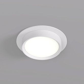 Светильник встраиваемый *11*4,5 см, 1*GX53*15W, Denkirs FLAT DK2090-WH, белый