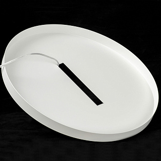 Подвесной светильник 35*35 см, 1*led*6W 3000K Lussole Ketchikan LSP-7199 белый