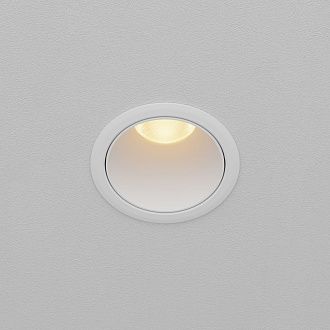 Встраиваемый светильник DL116-10W-2.7K-W **-9,7 см, *LED*10W, K, Maytoni technical Dip DL116-10W-2.7K-W, Белый, вр 6 см