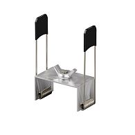 Комплект креплений (для профиля 50×35) 4 шт., ALM-5035T-MT 642036, 2*5*6 см, Maytoni Led Strip 642036, Серебро