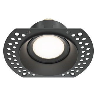 Светильник 12 см, Maytoni Dot DL042-01-RD-B, черный, вр 8 см
