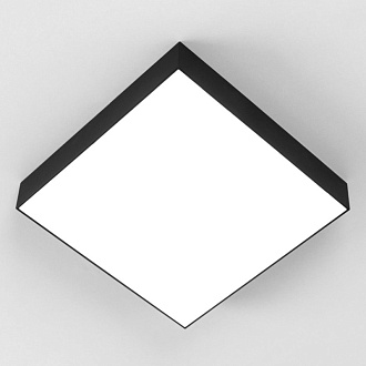 Светильник 20 см, 24W, 4000K Citilux Тао CL712X242N Черный 2160lm